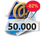 50000 Email Shipments With DATUMSENDER