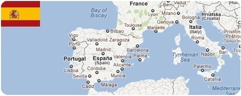 Databases of COMPANIES based in SPAIN (AREAS)
